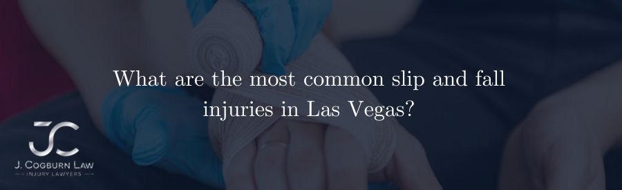 What are the most common slip and fall injuries in Las Vegas?