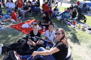 J. Cogburn Law Brings Smiles to the Fiesta on The Lawn at Mendoza Elementary School
